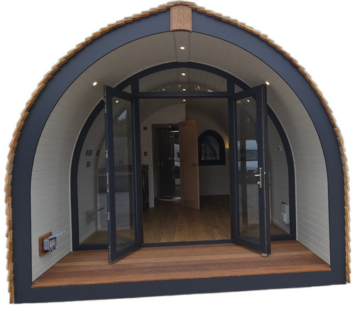 Glamping pod ensuite - glamping, lodge