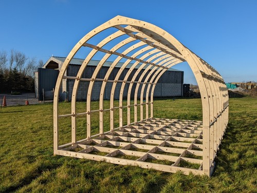 Glamping pod frame kit - glamping, 3.2m