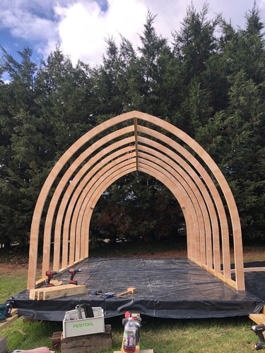 Glamping pod frame - , gothic