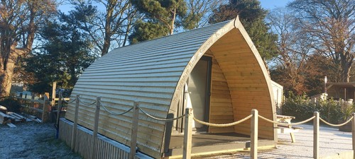 Self build glamping pods - self,